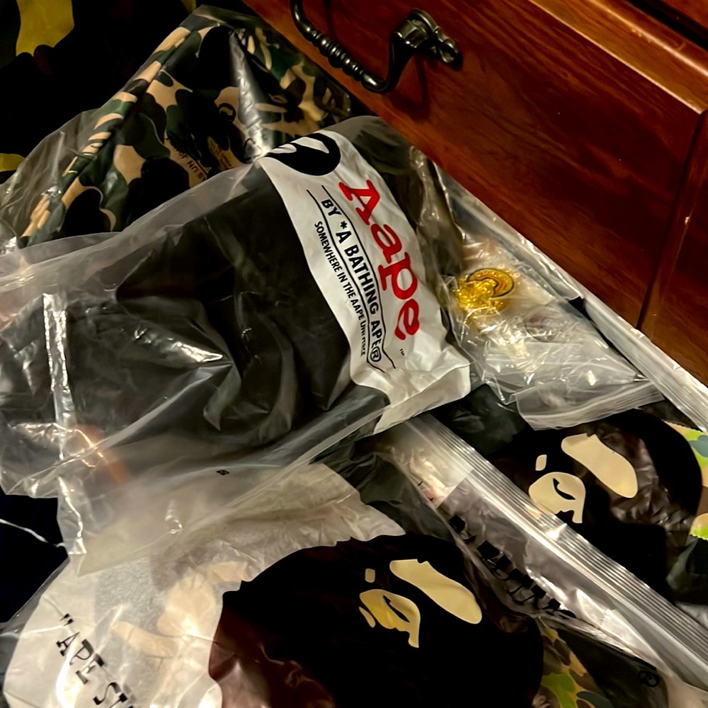 My bape drawer! Everyone needs one!!!
